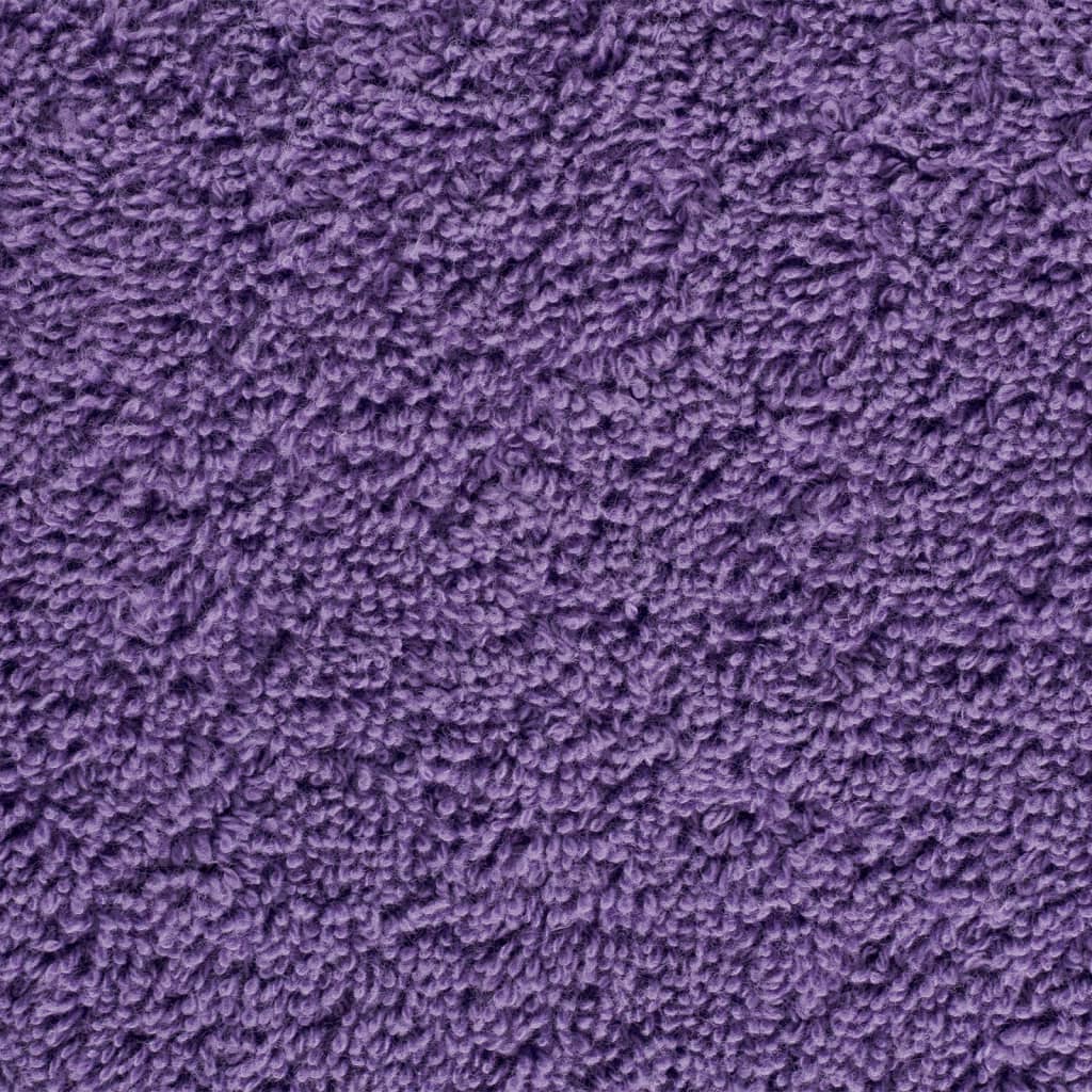 10 db prémium vendégtörölköző SOLUND lila 30 x 50 cm 600 g/m² 5
