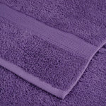 10 db prémium vendégtörölköző SOLUND lila 30 x 50 cm 600 g/m² 6