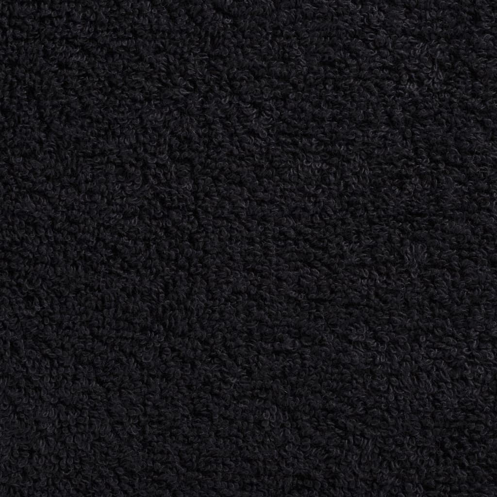 Prémium zuhanytörölköző SOLUND 2 db fekete 70 x 140 cm 600 g/m² 5