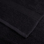 Prémium zuhanytörölköző SOLUND 2 db fekete 70 x 140 cm 600 g/m² 6