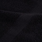 Prémium zuhanytörölköző SOLUND 2 db fekete 70 x 140 cm 600 g/m² 7