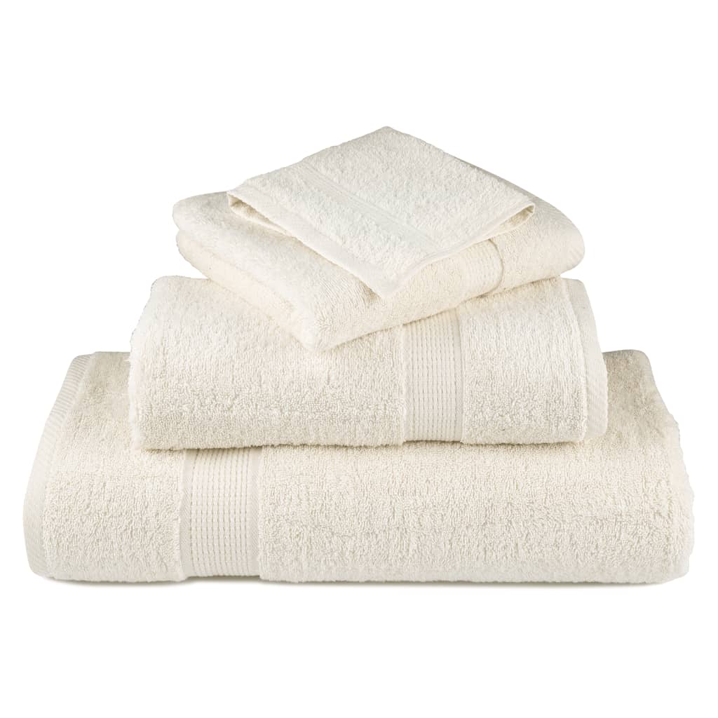 Prémium kéztörlő SOLUND 10 db krémszínű 50 x 100 cm 600 g/m² 4