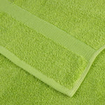 10 db prémium vendégtörölköző SOLUND almazöld 30 x 50 cm 600 g/m² 6