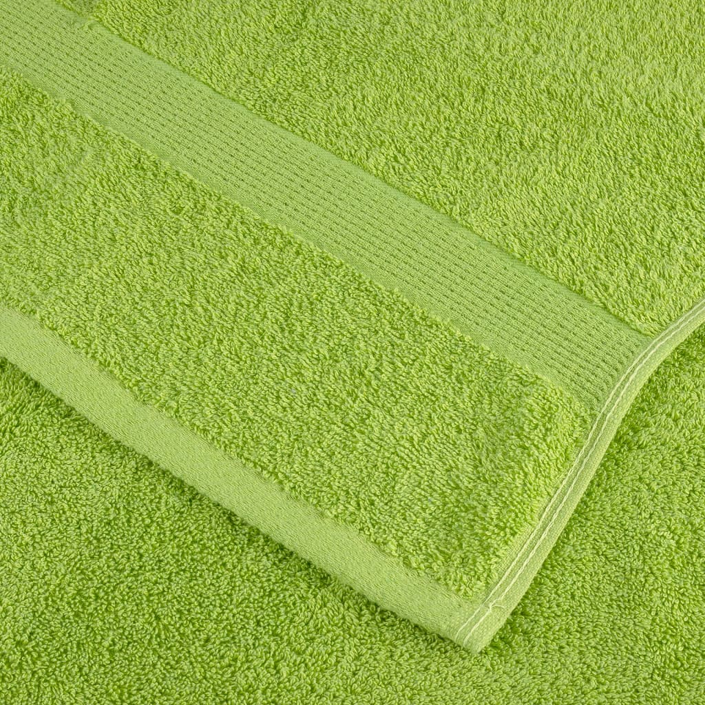 10 db prémium vendégtörölköző SOLUND almazöld 30 x 50 cm 600 g/m² 6