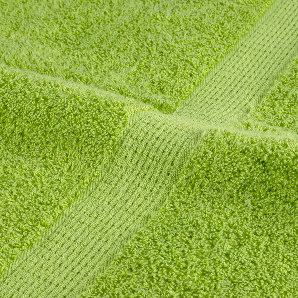 10 db prémium vendégtörölköző SOLUND almazöld 30 x 50 cm 600 g/m² 7