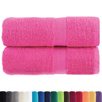 Prémium vendégtörölköző SOLUND 2 db rózsaszín 30 x 50 cm 600 g/m² 2