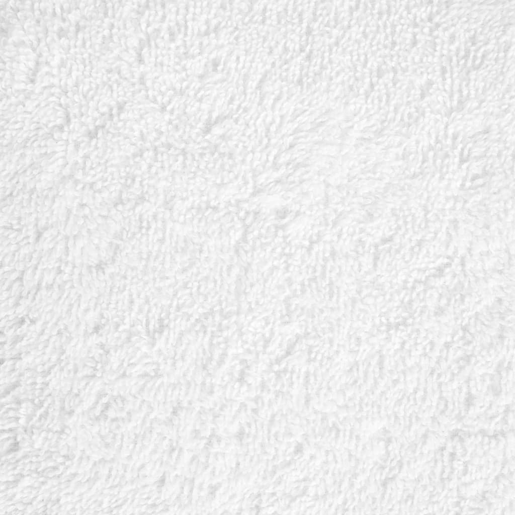 12 db prémium törölközőgarnitúra SOLUND fehér 600 g/m² 7