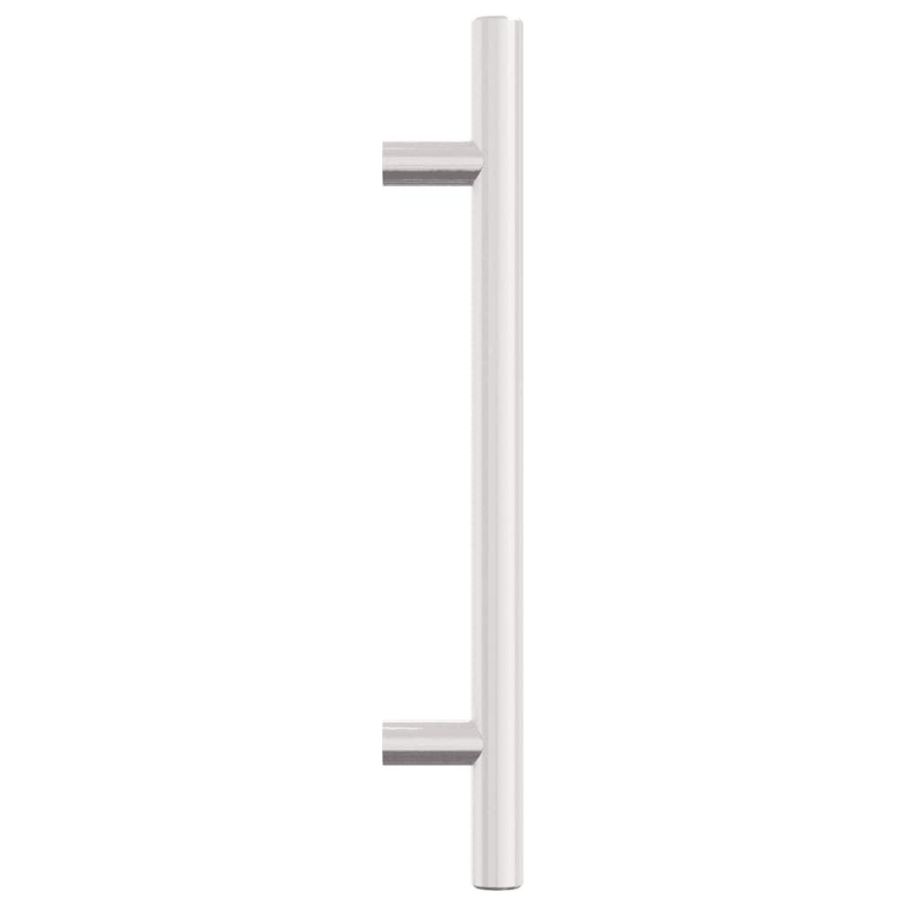 20 db ezüst rozsdamentes acél szekrényfogantyú 128 mm 6