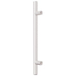 20 db ezüst rozsdamentes acél szekrényfogantyú 128 mm 7