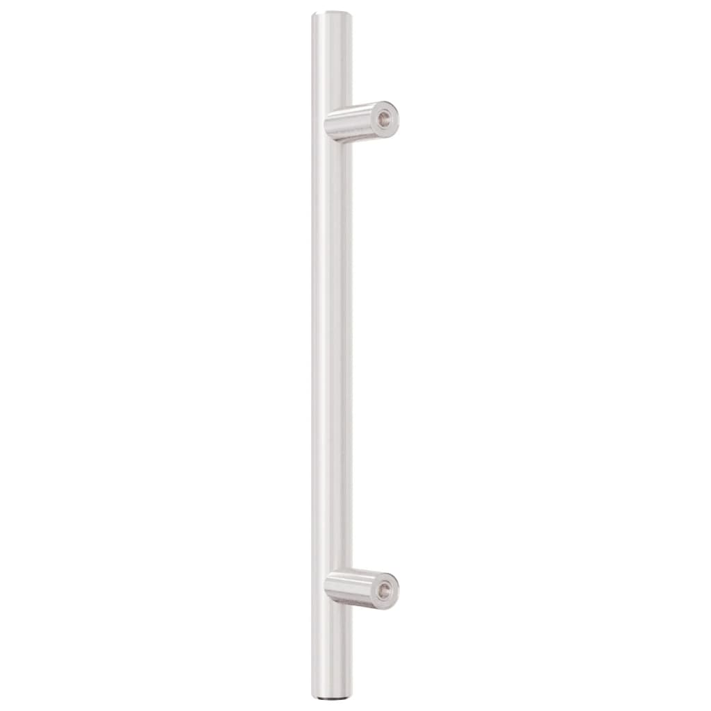 20 db ezüst rozsdamentes acél szekrényfogantyú 128 mm 7