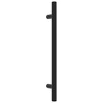 20 db fekete rozsdamentes acél szekrényfogantyú 160 mm 3
