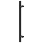 20 db fekete rozsdamentes acél szekrényfogantyú 160 mm 7