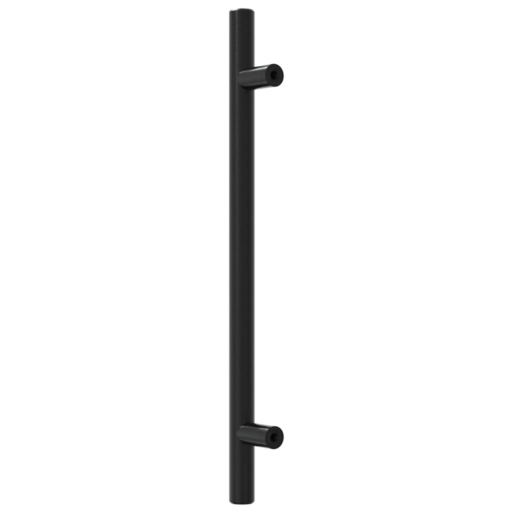 20 db fekete rozsdamentes acél szekrényfogantyú 160 mm 7