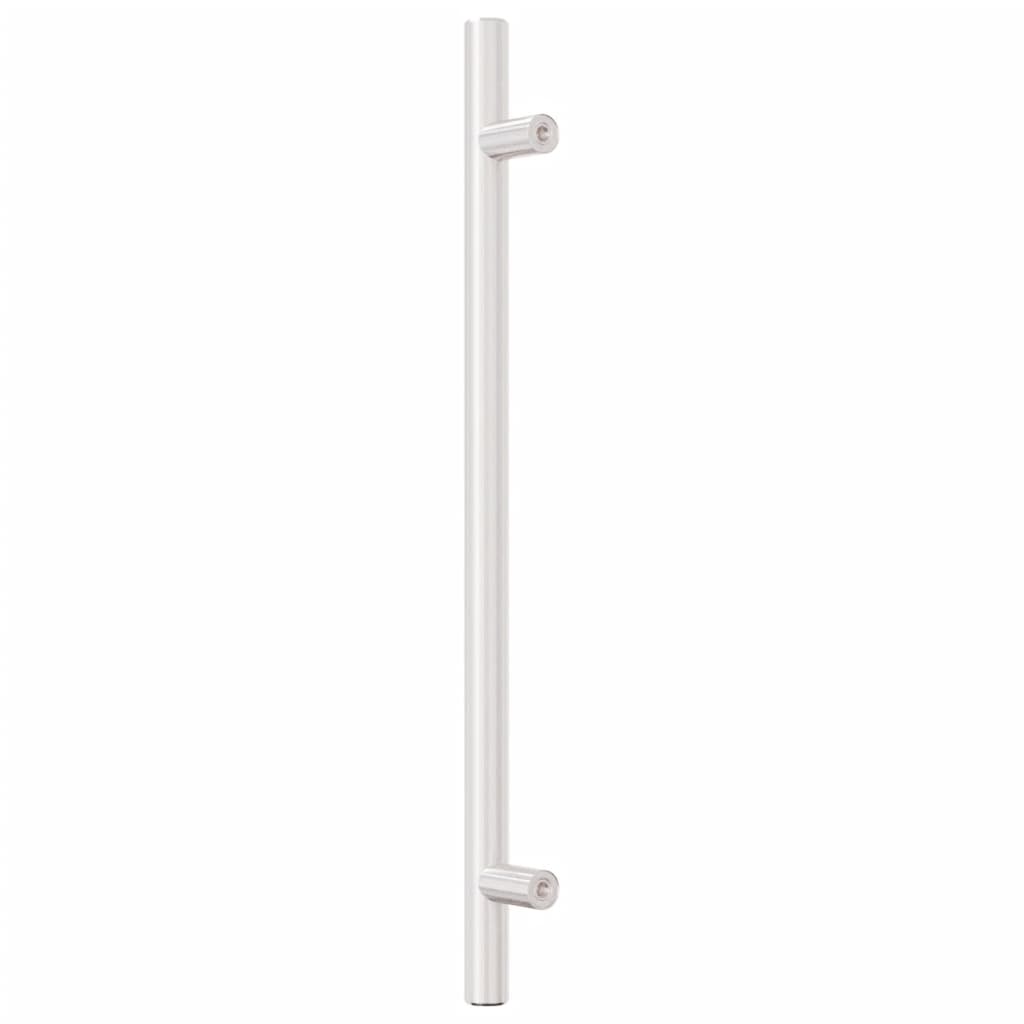 10 db ezüst rozsdamentes acél szekrényfogantyú 192 mm 7