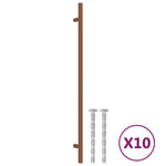 10 db bronz rozsdamentes acél szekrényfogantyú 320 mm 2