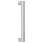 20 db ezüst rozsdamentes acél szekrényfogantyú 160 mm 3