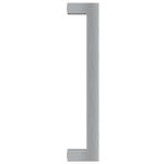 20 db ezüst rozsdamentes acél szekrényfogantyú 160 mm 6