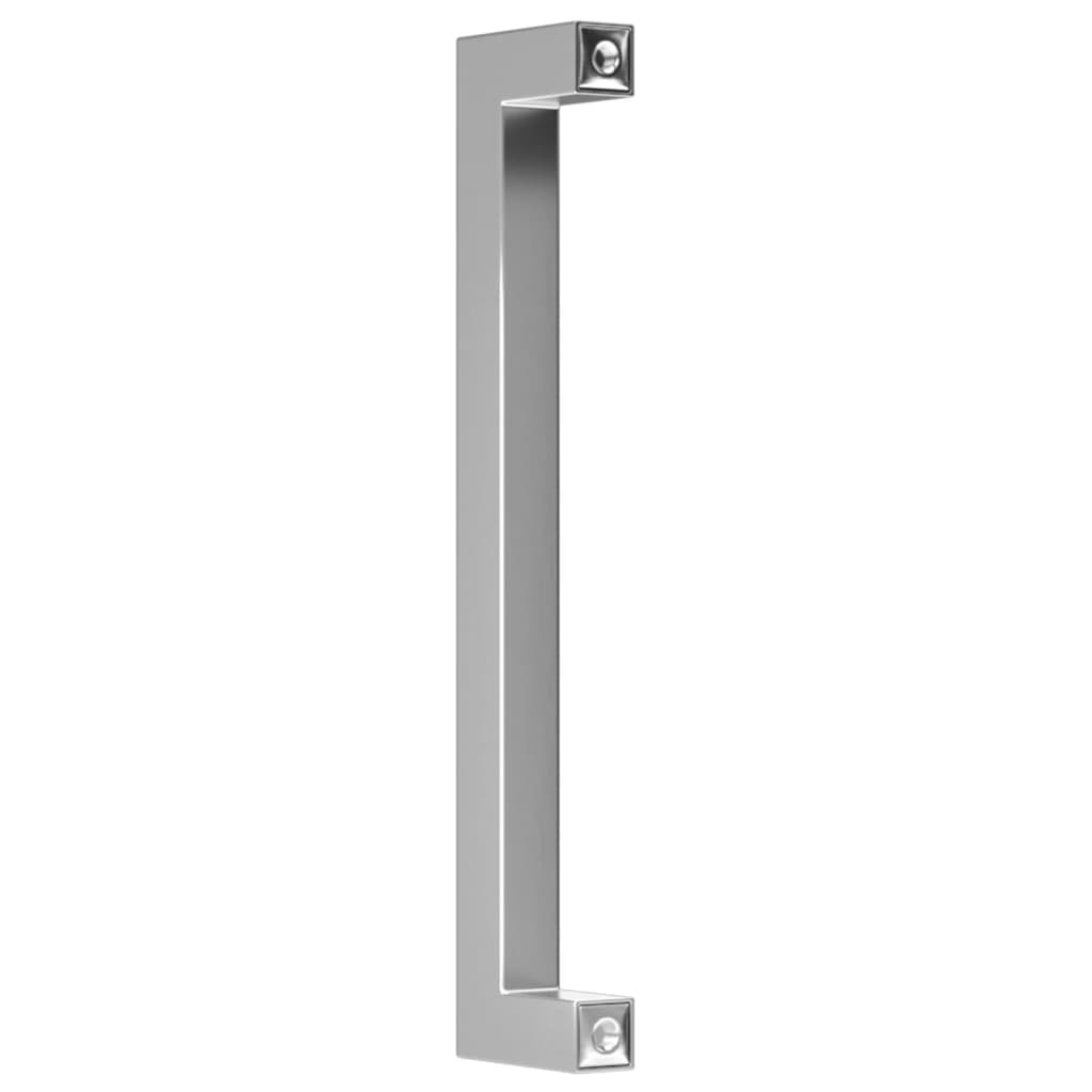 20 db ezüst rozsdamentes acél szekrényfogantyú 160 mm 7
