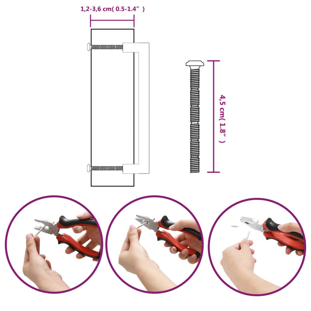 20 db ezüst rozsdamentes acél szekrényfogantyú 160 mm 9