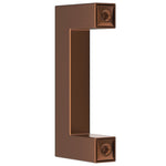 20 db bronz rozsdamentes acél szekrényfogantyú 64 mm 7