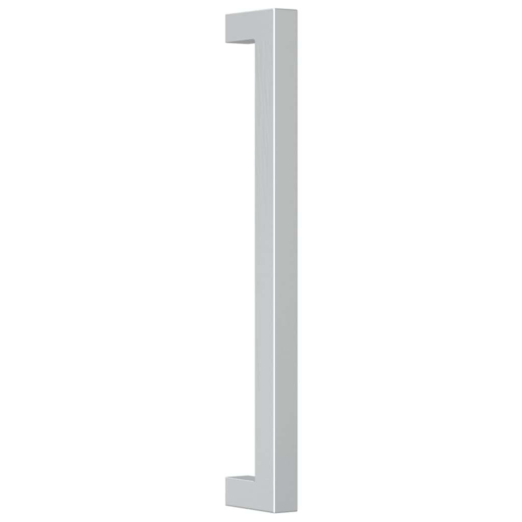 10 db ezüst rozsdamentes acél szekrényfogantyú 192 mm 3