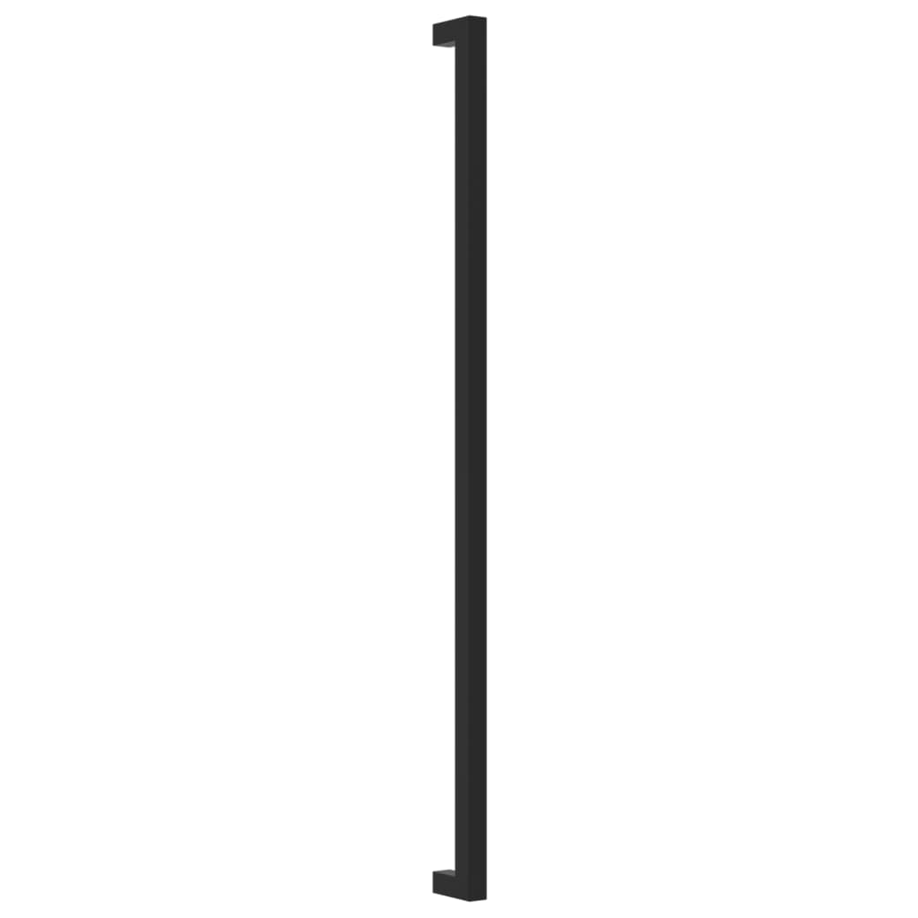 10 db fekete rozsdamentes acél szekrényfogantyú 480 mm 3