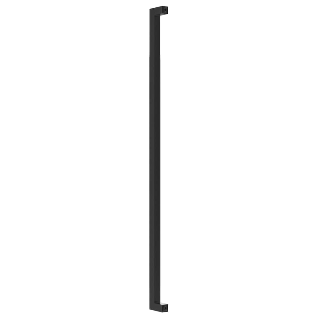 10 db fekete rozsdamentes acél szekrényfogantyú 480 mm 7