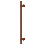 20 db bronz rozsdamentes acél szekrényfogantyú 192 mm 7