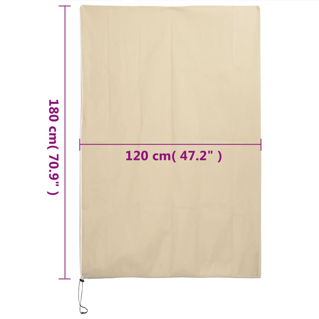 2 db növényvédő huzat cipzárral 70 g/m² 1,2x1,8 m 10