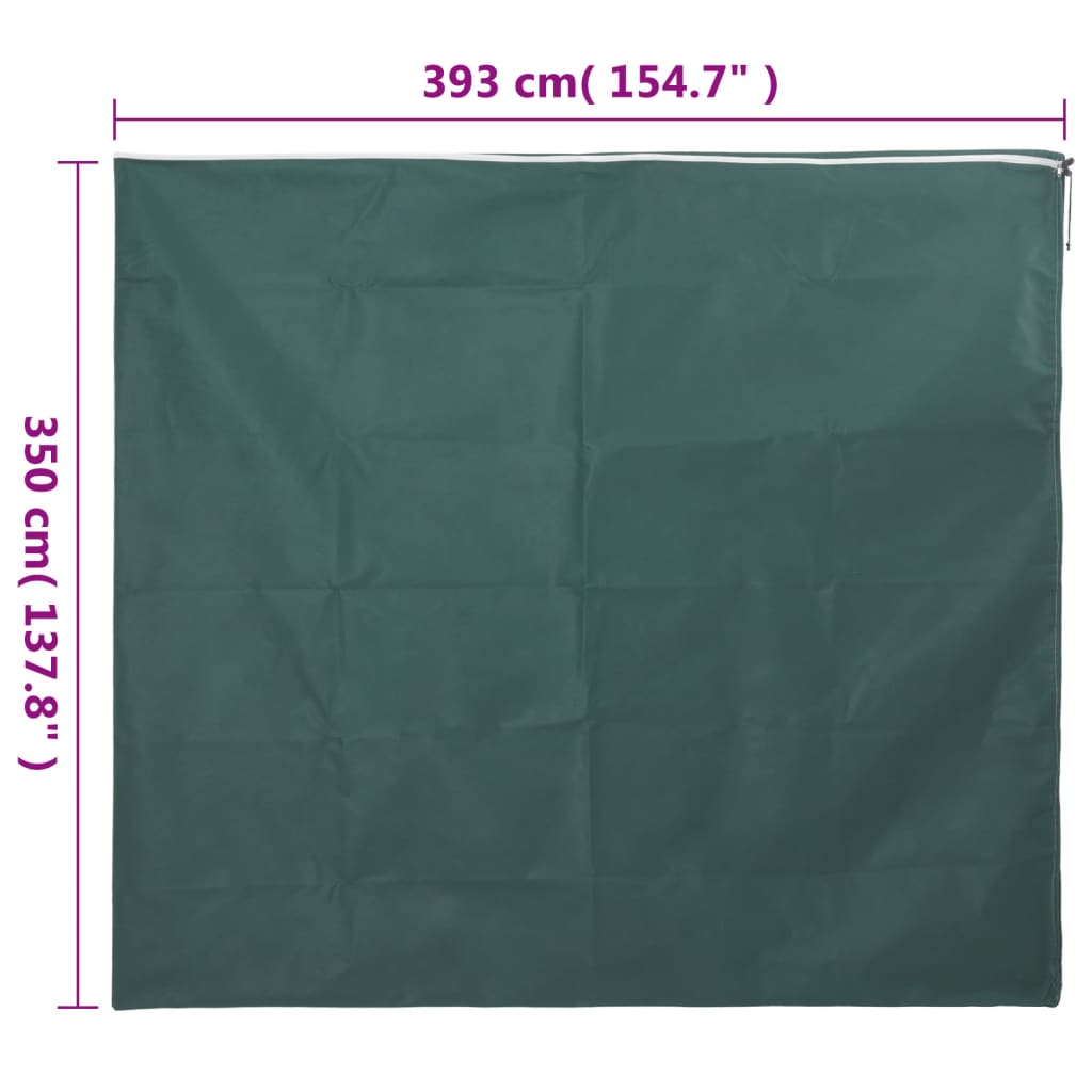 Növényvédő huzat cipzárral 70 g/m² 3,93x3,5 m 9
