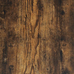 Füstös tölgy színű ágykeret 200 x 200 cm 9