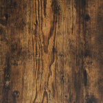 Kis kétszemélyes füstös tölgyszínű ágykeret 120 x 190 cm 9