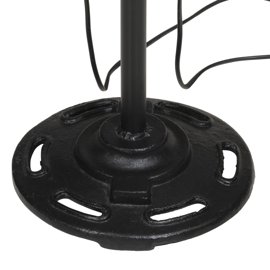 Kopott piros fali lámpa 25 W 25x25x90/140 cm E27 7
