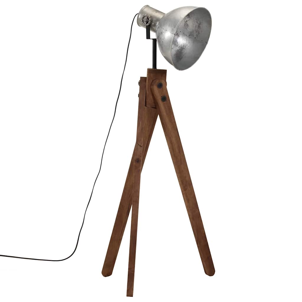 Vintage ezüst állólámpa 25 W 45 x 45 x 120 cm E27 2