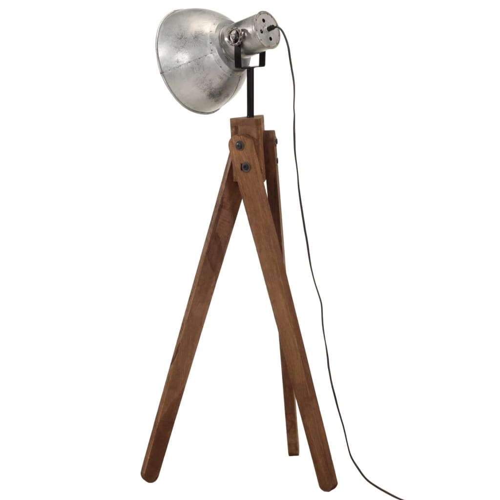Vintage ezüst állólámpa 25 W 45 x 45 x 120 cm E27 5