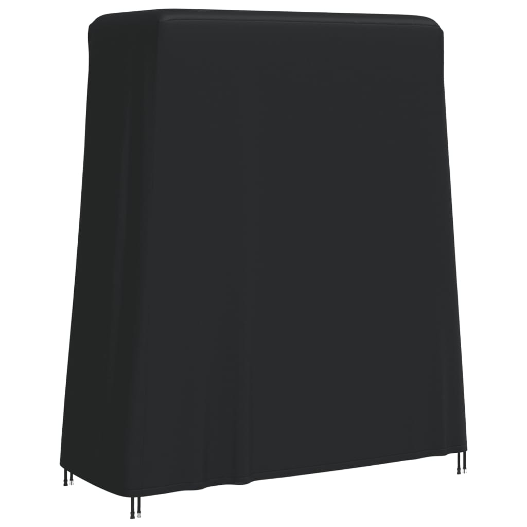 Fekete 420D oxford szövet pingpongasztalhuzat 165 x 70 x 185 cm