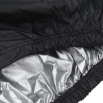 Fekete 190T oxford szövet kerékpárhuzat 200 x 70 x 110 cm 10