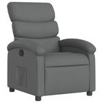 Sötétszürke szövet relaxfotel 2