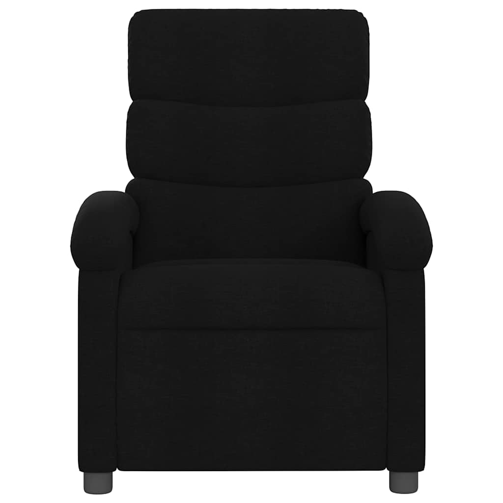 Fekete szövet masszázsfotel 4