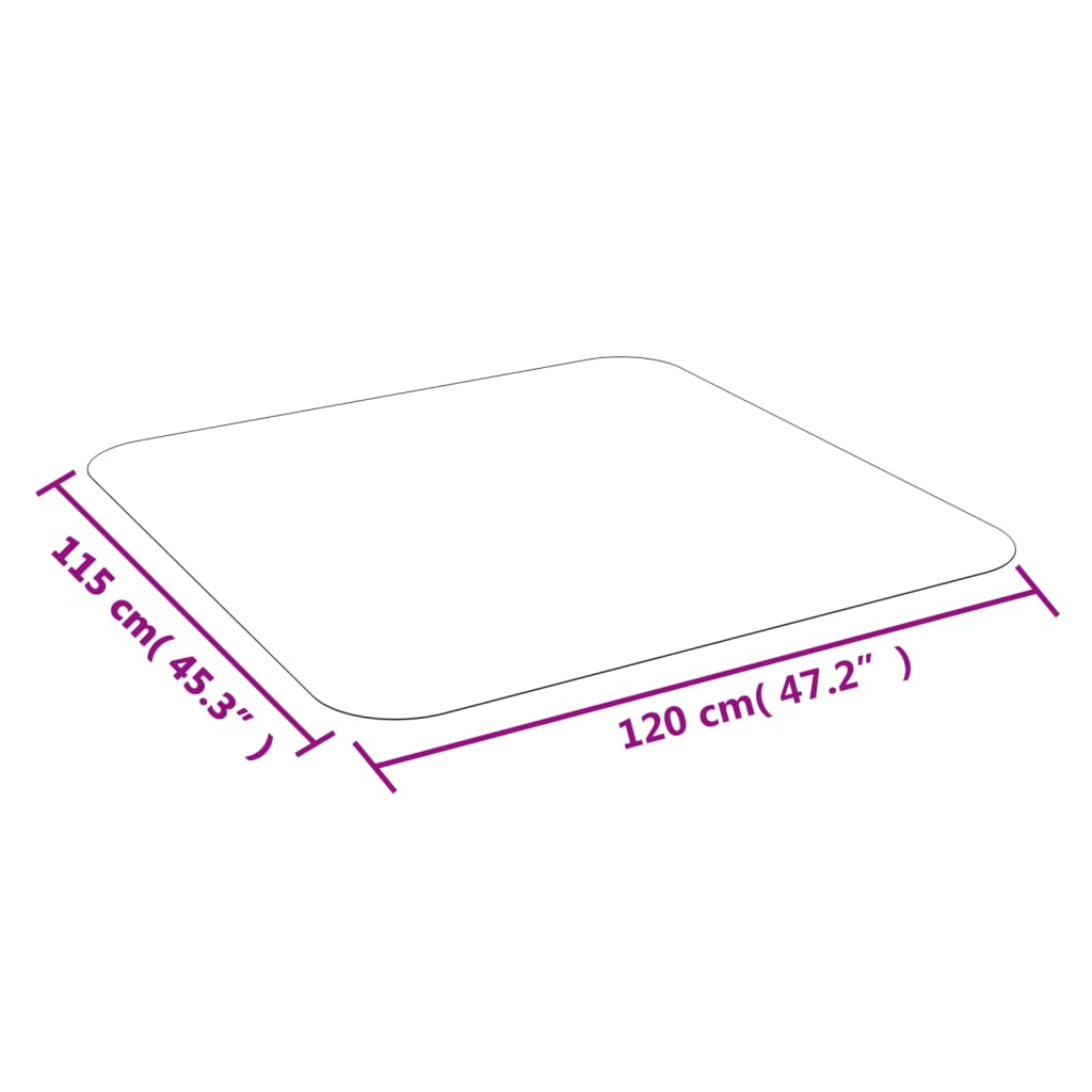 PVC lábtörlő laminált padlóhoz vagy szőnyeghez 120 x 115 cm 6