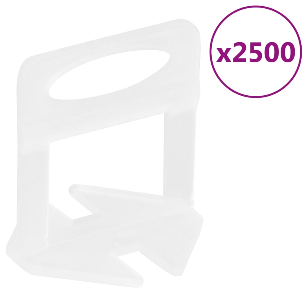 2500 db csempeszintező ék 2 mm