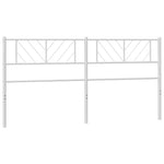 Fehér fém csere fejtámla 180 cm 2