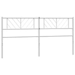 Fehér fém csere fejtámla 180 cm 6
