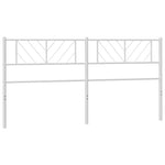 Fehér fém csere fejtámla 200 cm 2