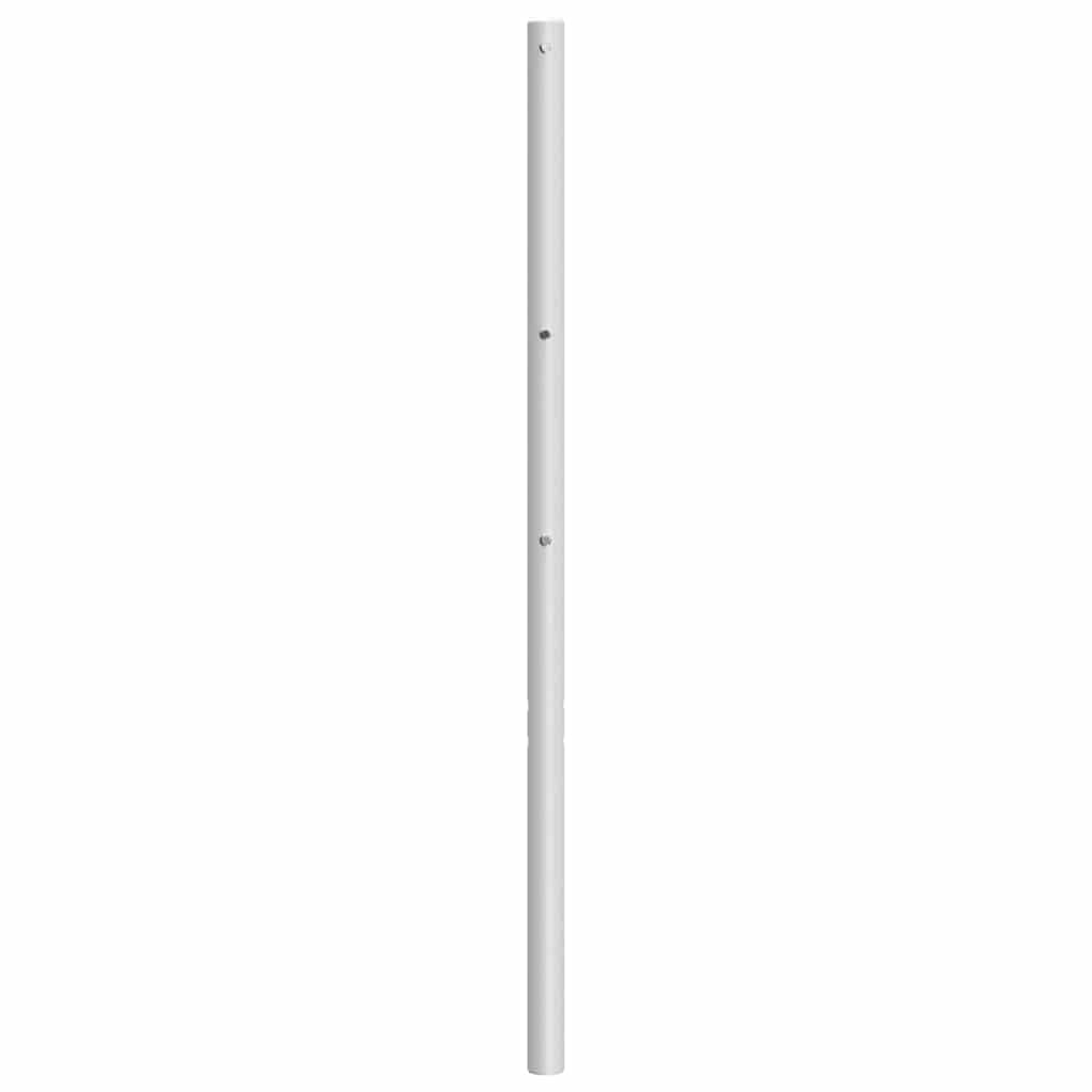 Fehér fém csere fejtámla 200 cm 4