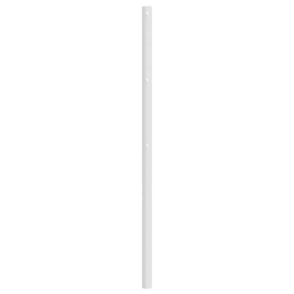 Fehér fém csere fejtámla 193 cm 5