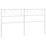 Fehér fém csere fejtámla 193 cm 6