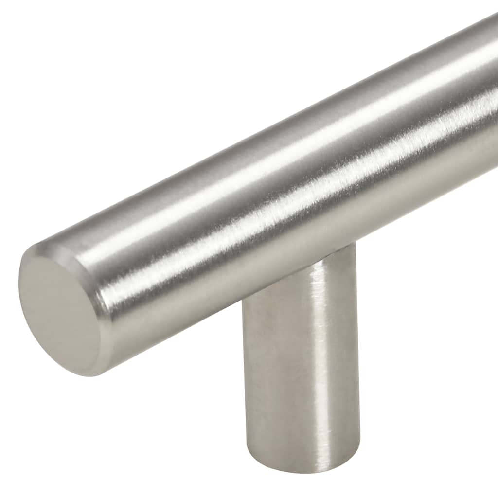 5 db ezüst rozsdamentes acél szekrényfogantyú 480 mm 8