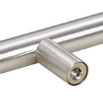 5 db ezüst rozsdamentes acél szekrényfogantyú 480 mm 9