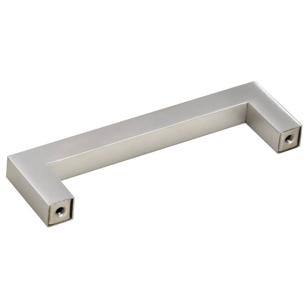 10 db ezüst rozsdamentes acél szekrényfogantyú 96 mm 7